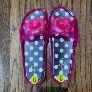 Kate spade jelly flip flops